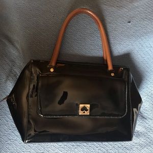 Kate Spade purse, black, very good used condition